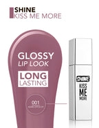 Flormar Shine Kiss Me More Liquid Lipstick - 001 Home Offce Dy