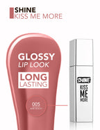 Flormar Shine Kiss Me More Liquid Lipstick - 005 Bare Beauty