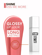 Flormar Shine Kiss Me More Liquid Lipstick - 007 Pinky Touch