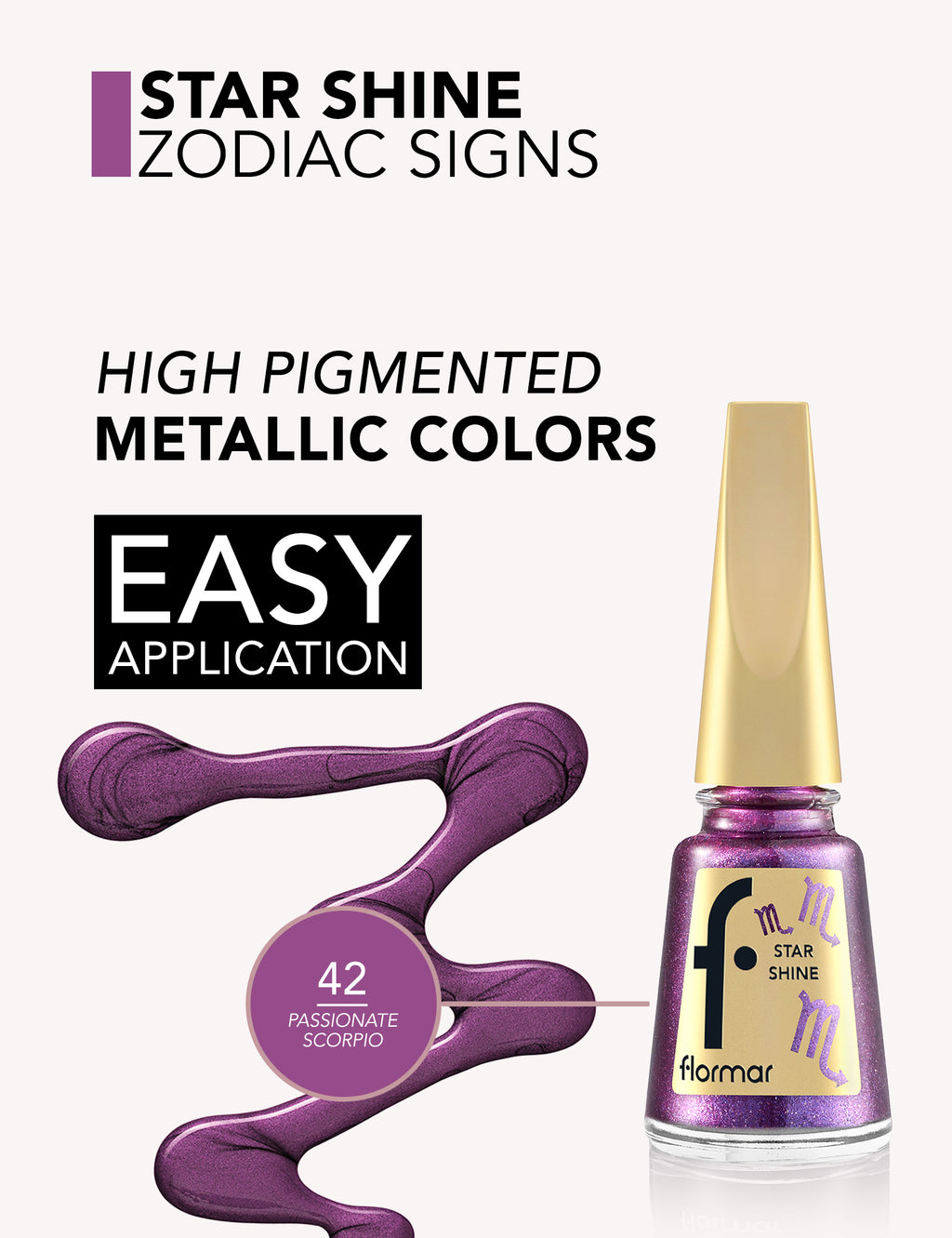 Flormar Star Shine Nail Enamel – finish