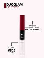 Flormar Duoglam Lipstick - 008 Attractive Look