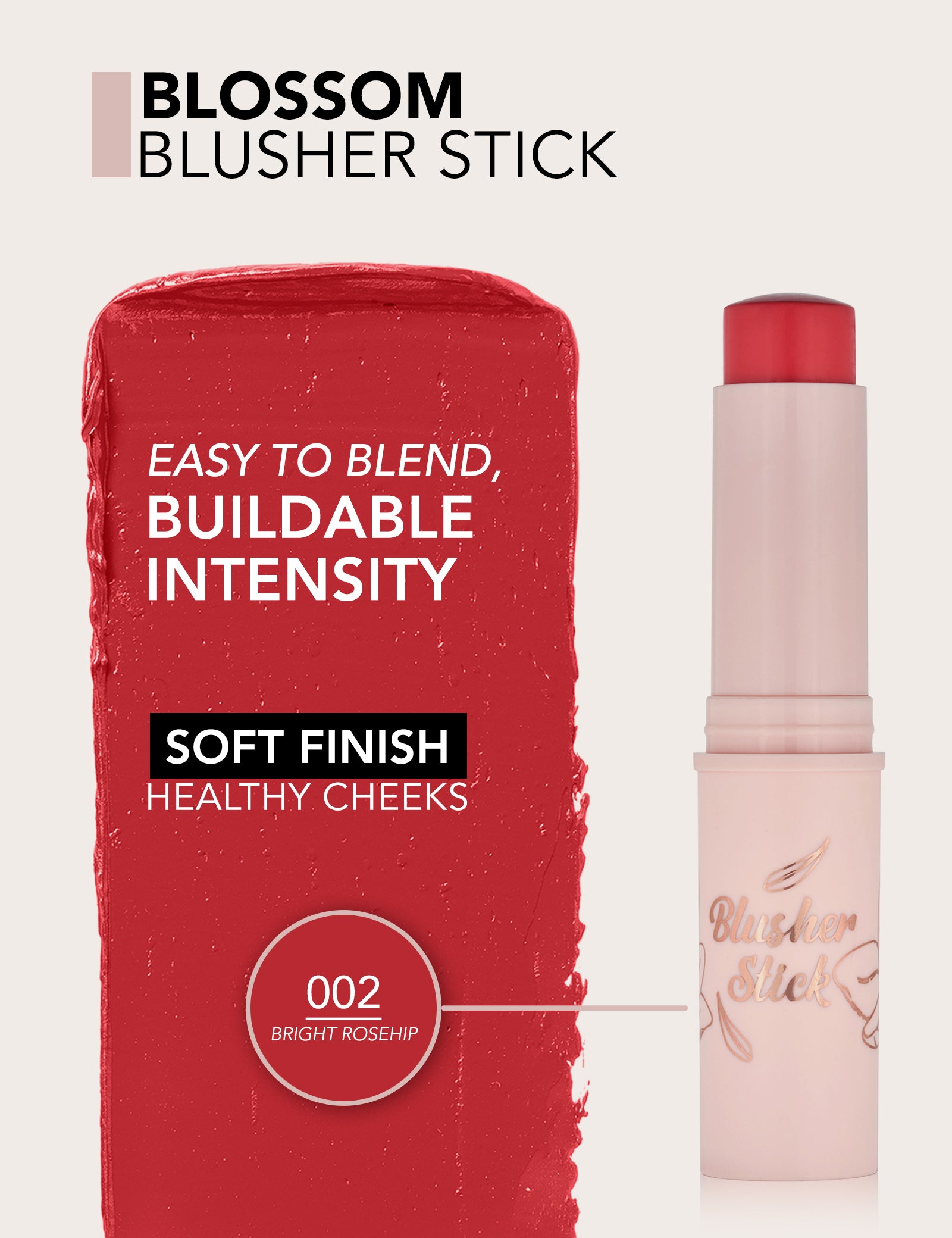 Flormar Blossom Blusher Stick