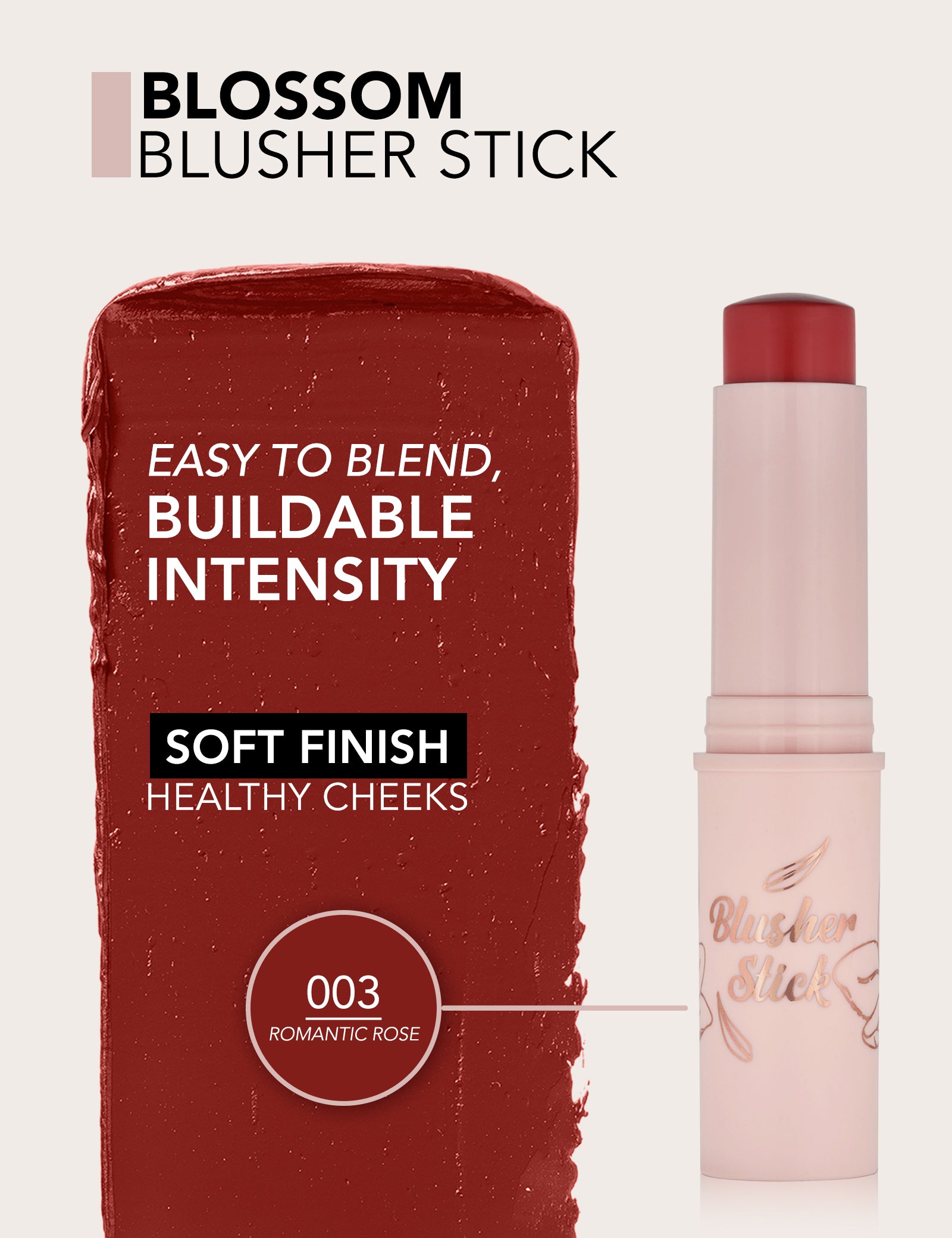 Flormar Blossom Blusher Stick