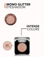 Flormar Mono Glitter Eyeshadow - 001 Crystal Pink
