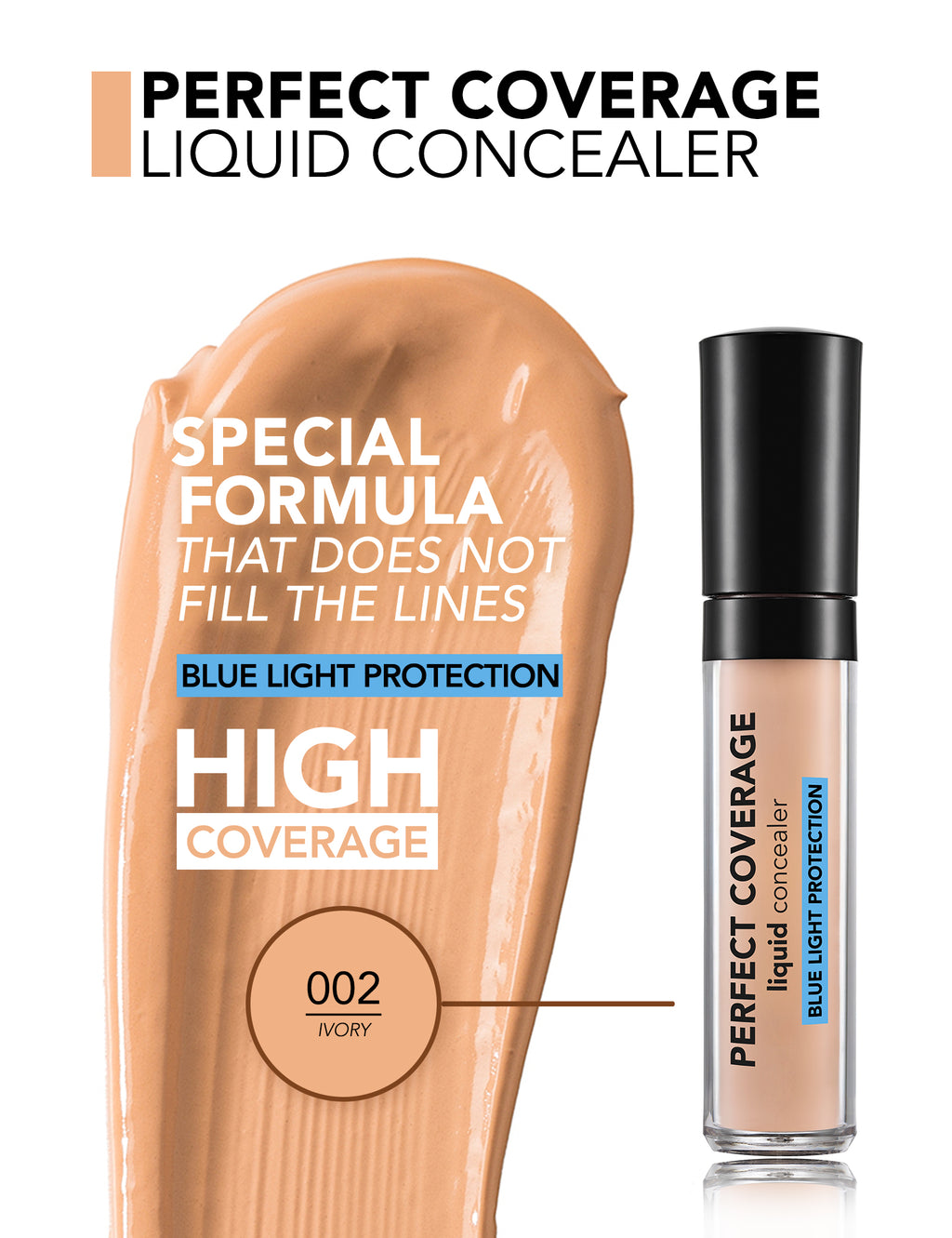 Flormar Perfect Coverage Liquid Concealer