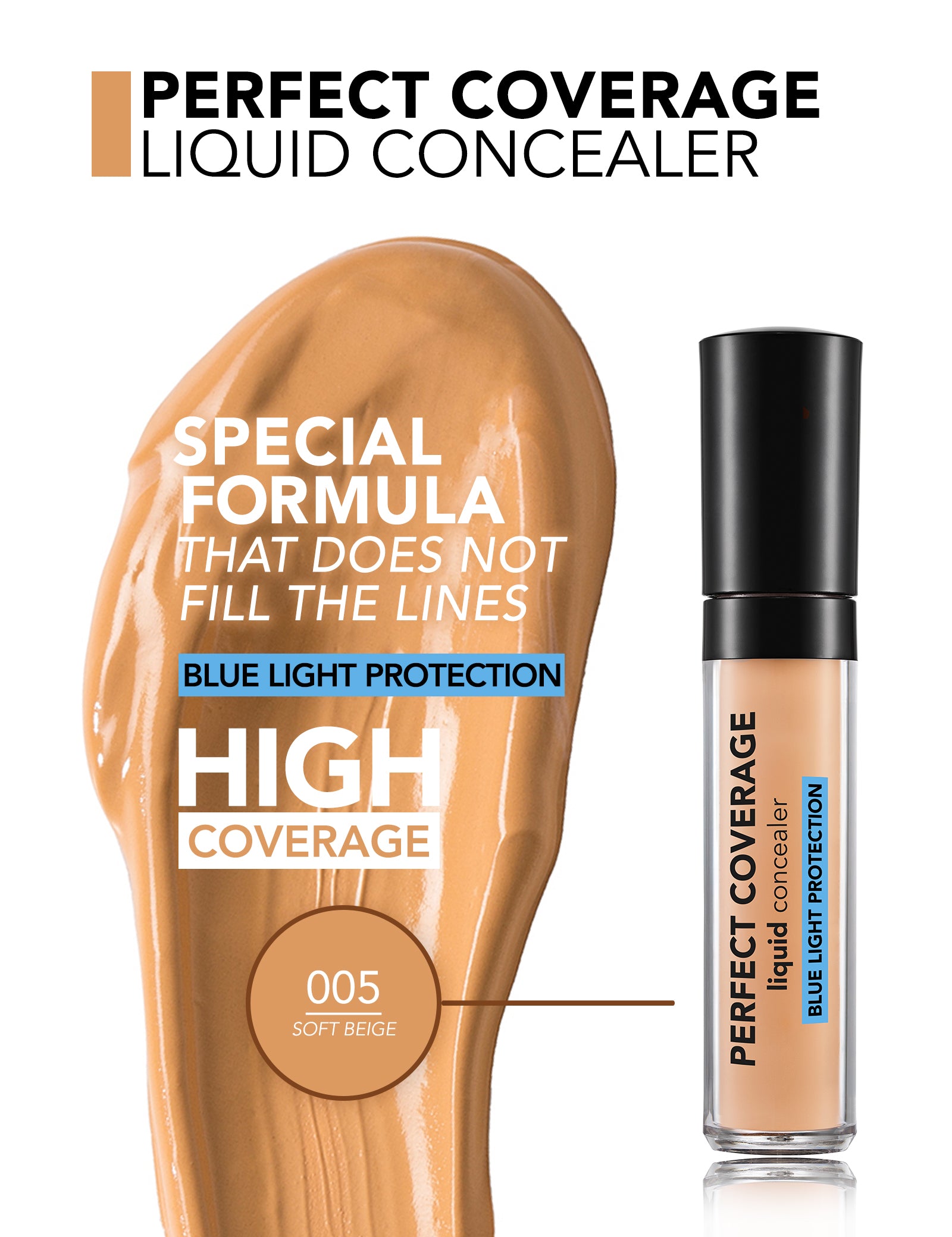 Flormar Perfect Coverage Liquid Concealer