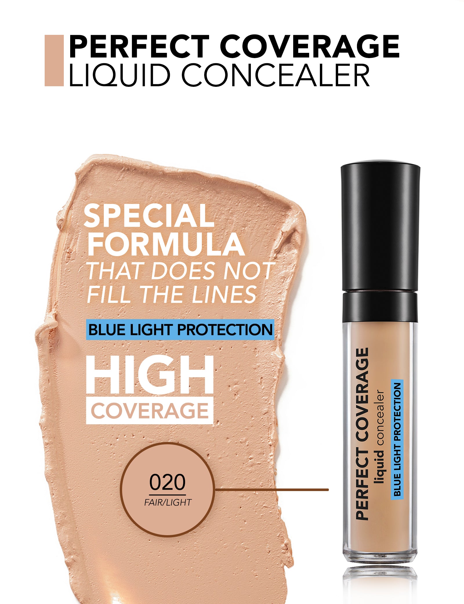 Flormar Perfect Coverage Liquid Concealer