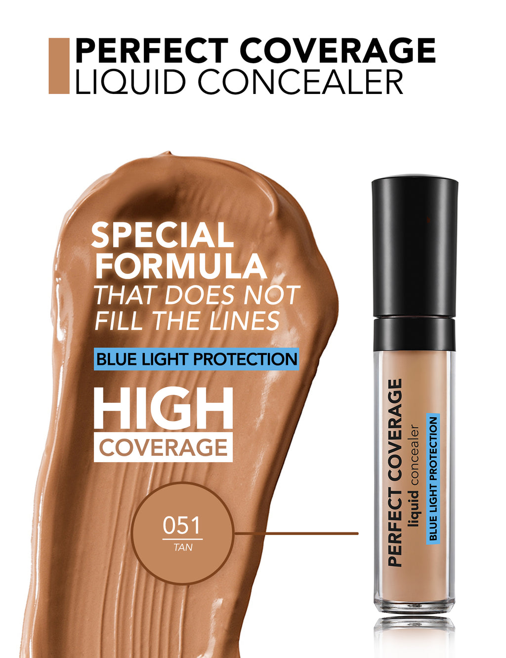 Flormar Perfect Coverage Liquid Concealer