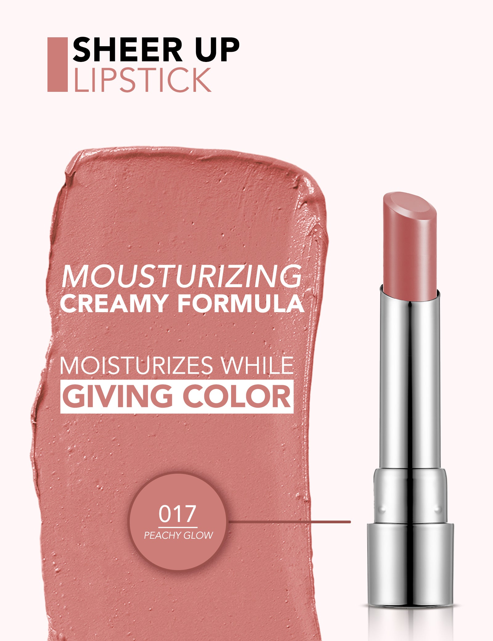 Flormar Sheer Up Lipstick