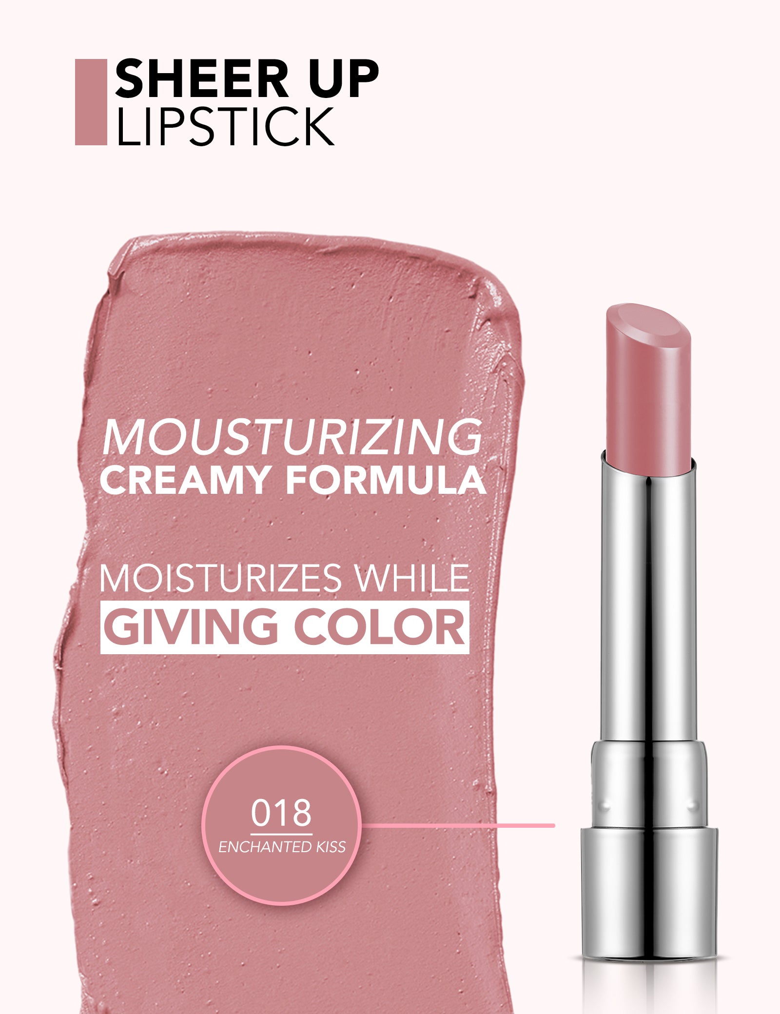 Flormar Sheer Up Lipstick