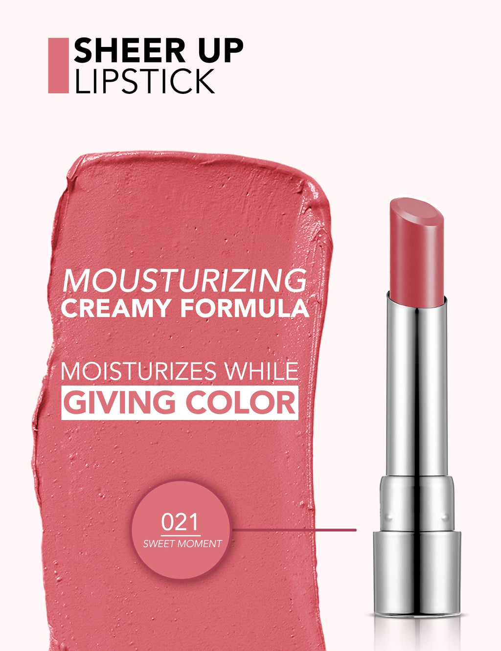 Flormar Sheer Up Lipstick