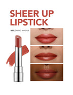 Flormar Sheer Up Lipstick – formula detail