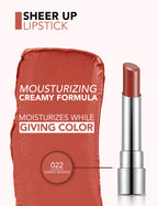 Flormar Sheer Up Lipstick - 022 Daring Whisper