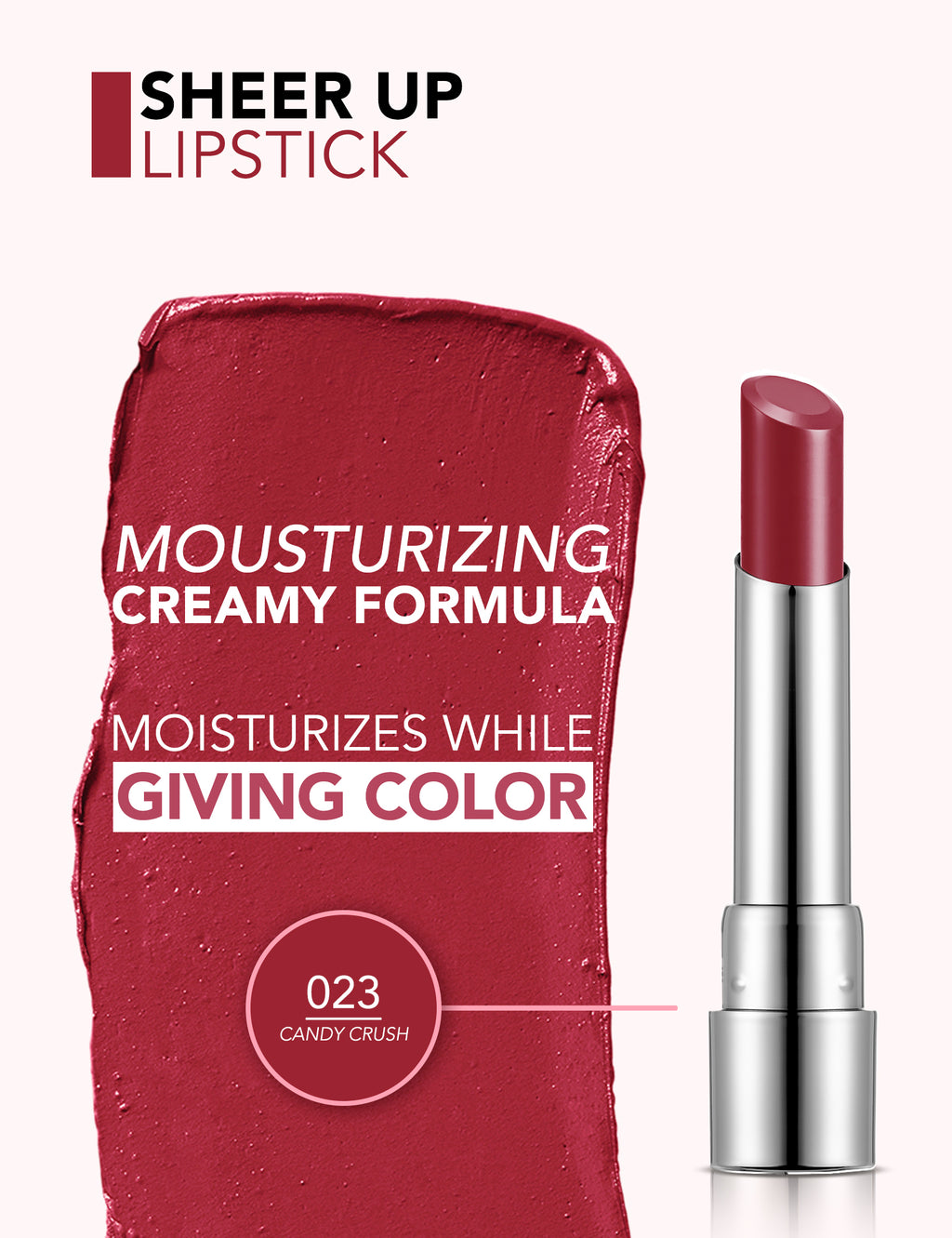 Flormar Sheer Up Lipstick