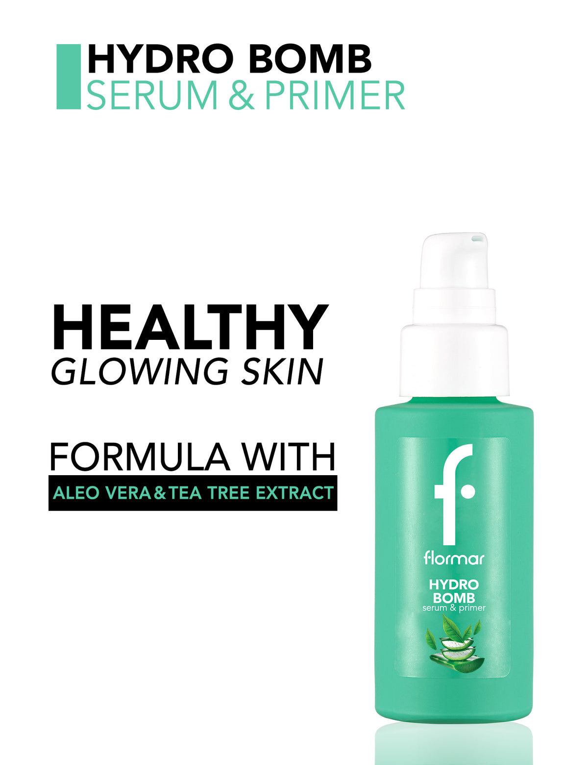 Flormar Vitamin Bomb Serum & Primer - 002 Ydro Bomb Serum&primer Prm