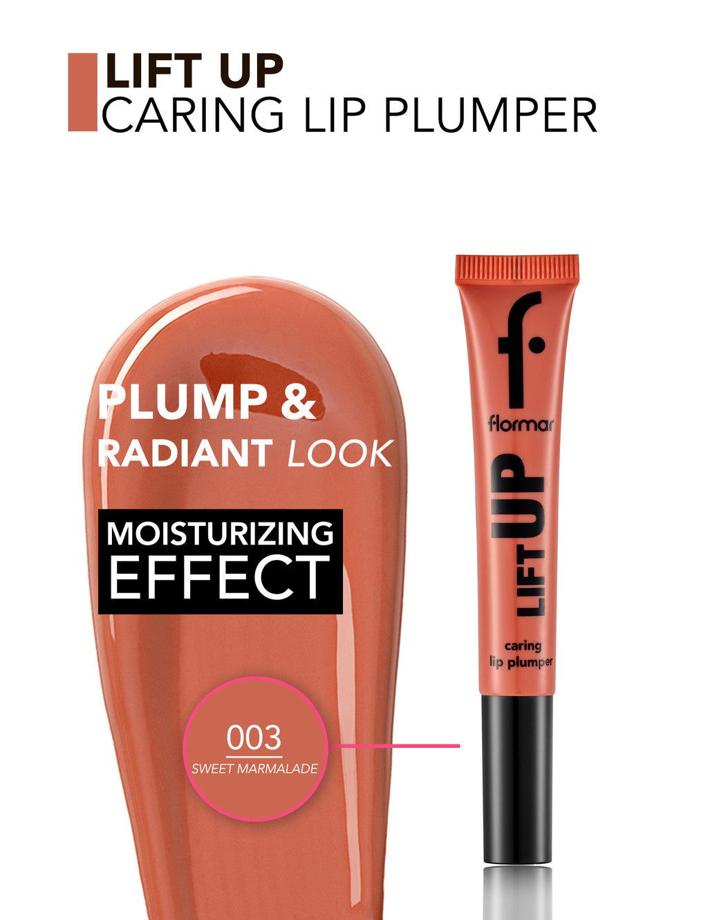 Flormar Lift Up Caring Lip Plumper - 003 Sweet Mrmld