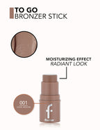 Flormar To Go Bronzer Stick - 001 Cool Mocha