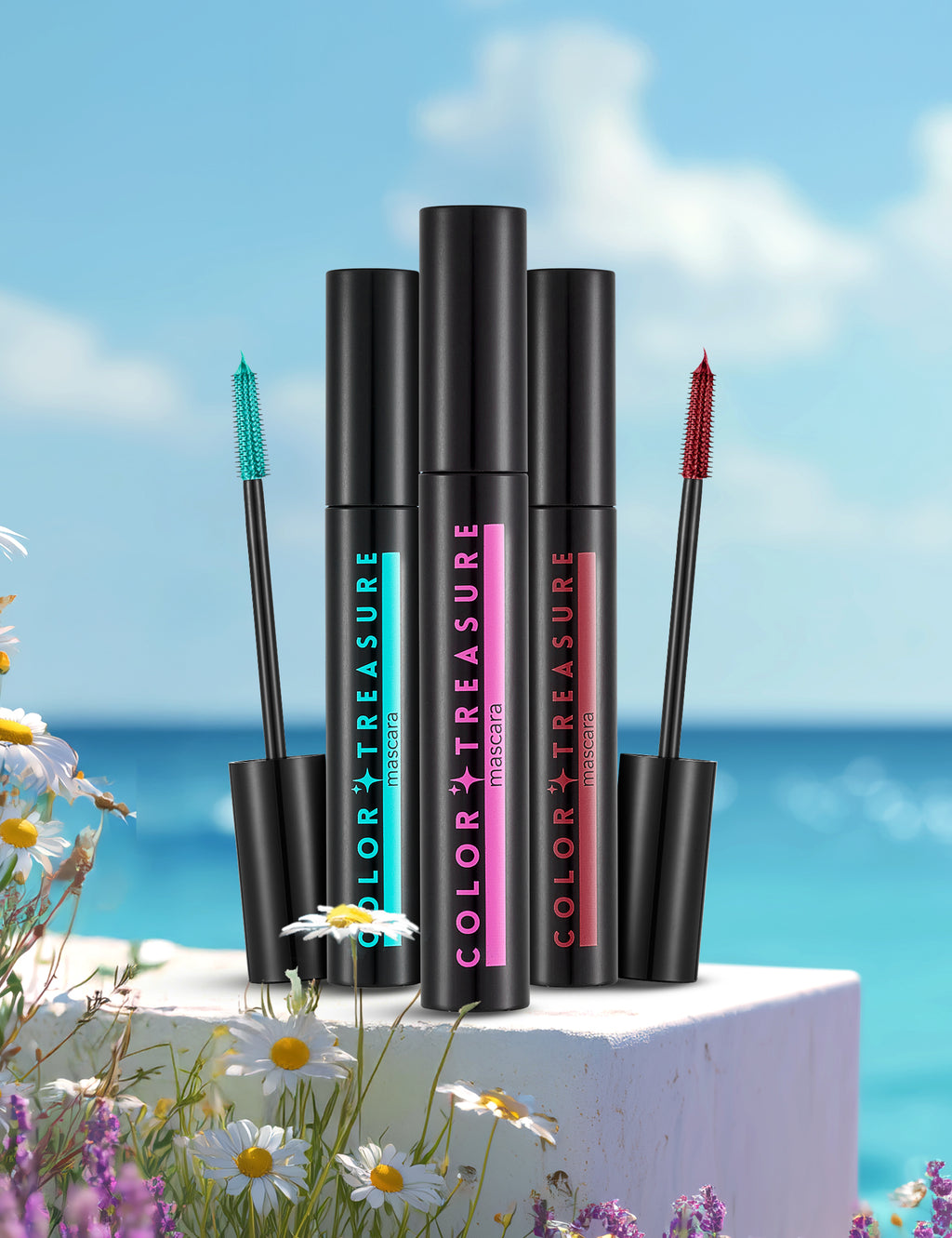 Flormar Color Treasure Mascara - 004 Turquoise