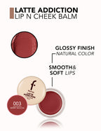 Flormar Latte Addiction Lip & Cheek Balm