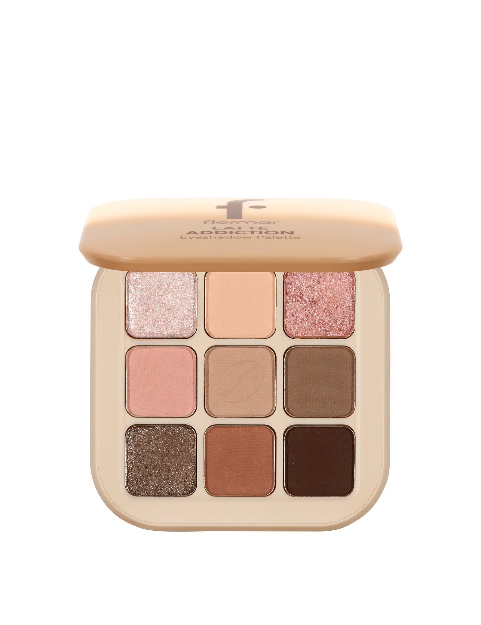 Flormar Latte Addiction Eyeshadow Palette 001 Frozen Latte