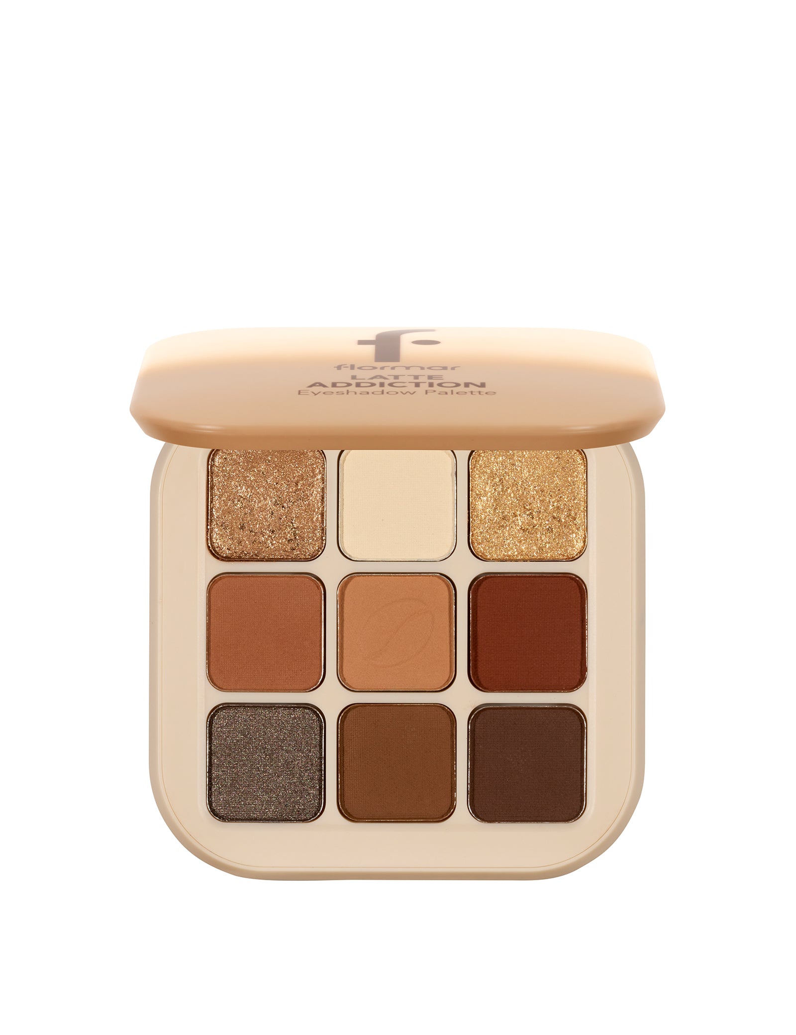 Flormar Latte Addiction Eyeshadow Palette 001 Frozen Latte
