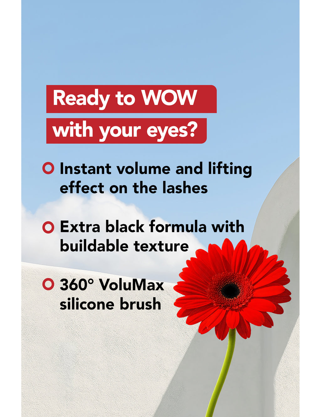 Flormar Volume Up Mascara - 000 Olume Up Mascara