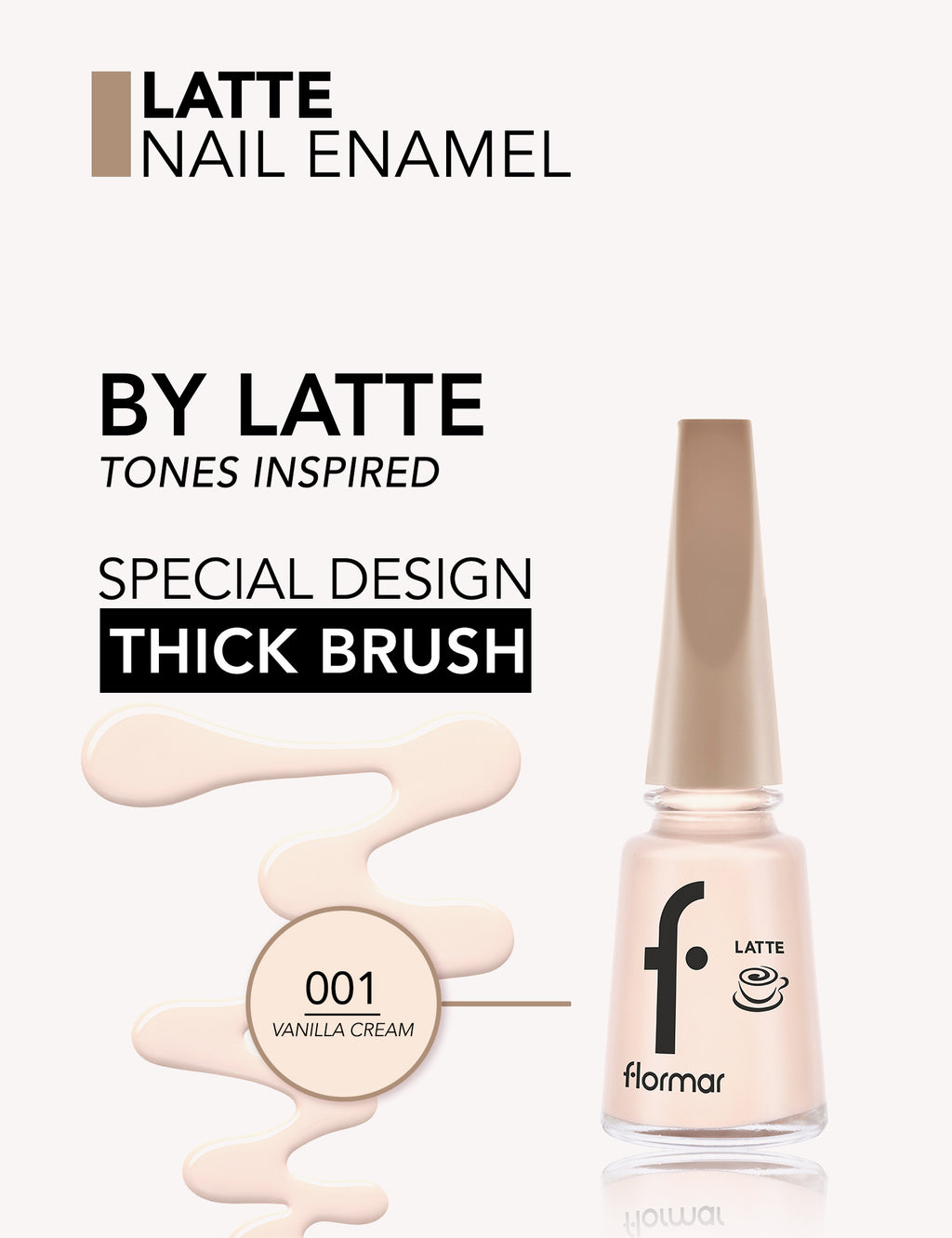 Flormar Lne -001 Vanilla Cream - Vanilla Cream