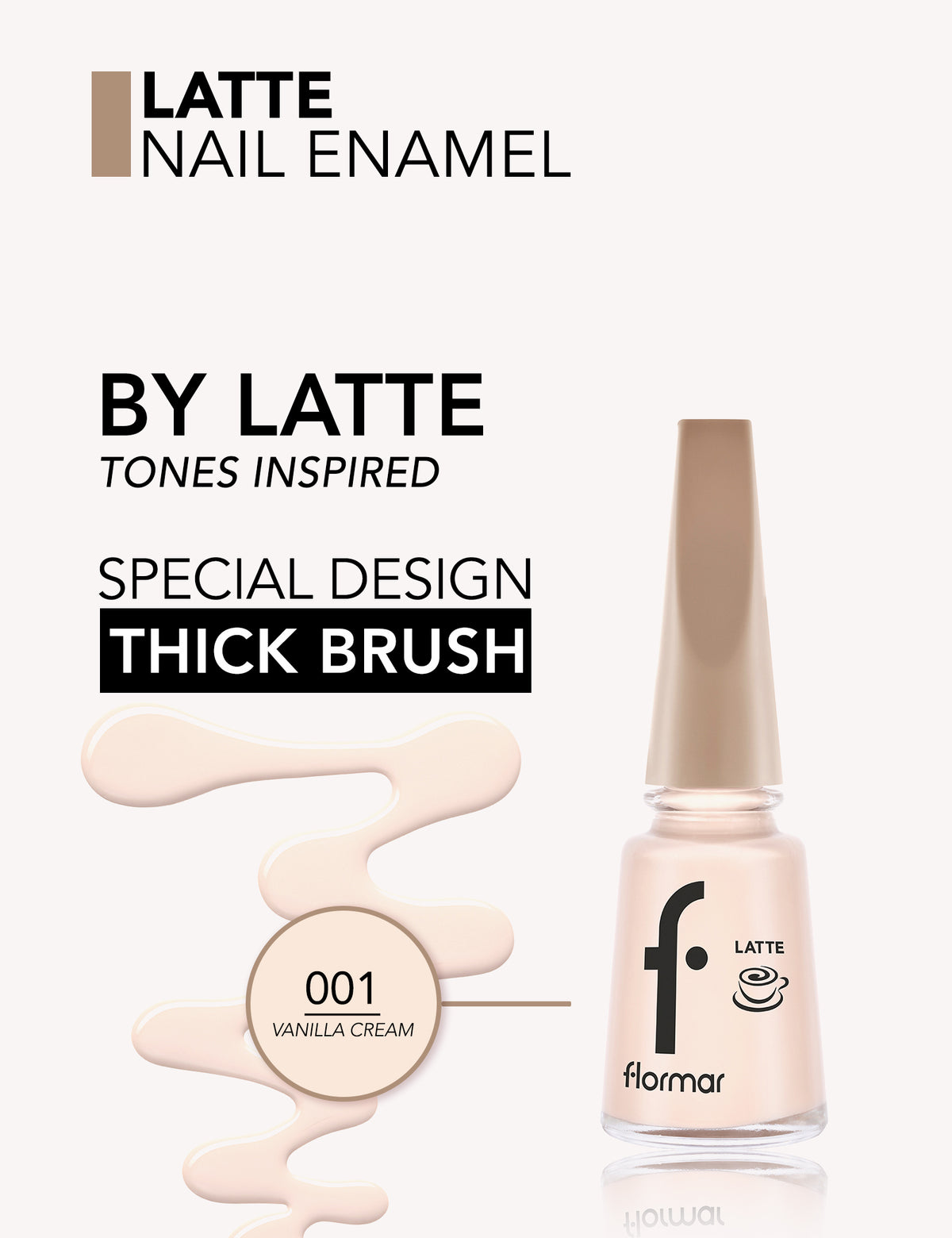 Flormar Lne -001 Vanilla Cream - Vanilla Cream