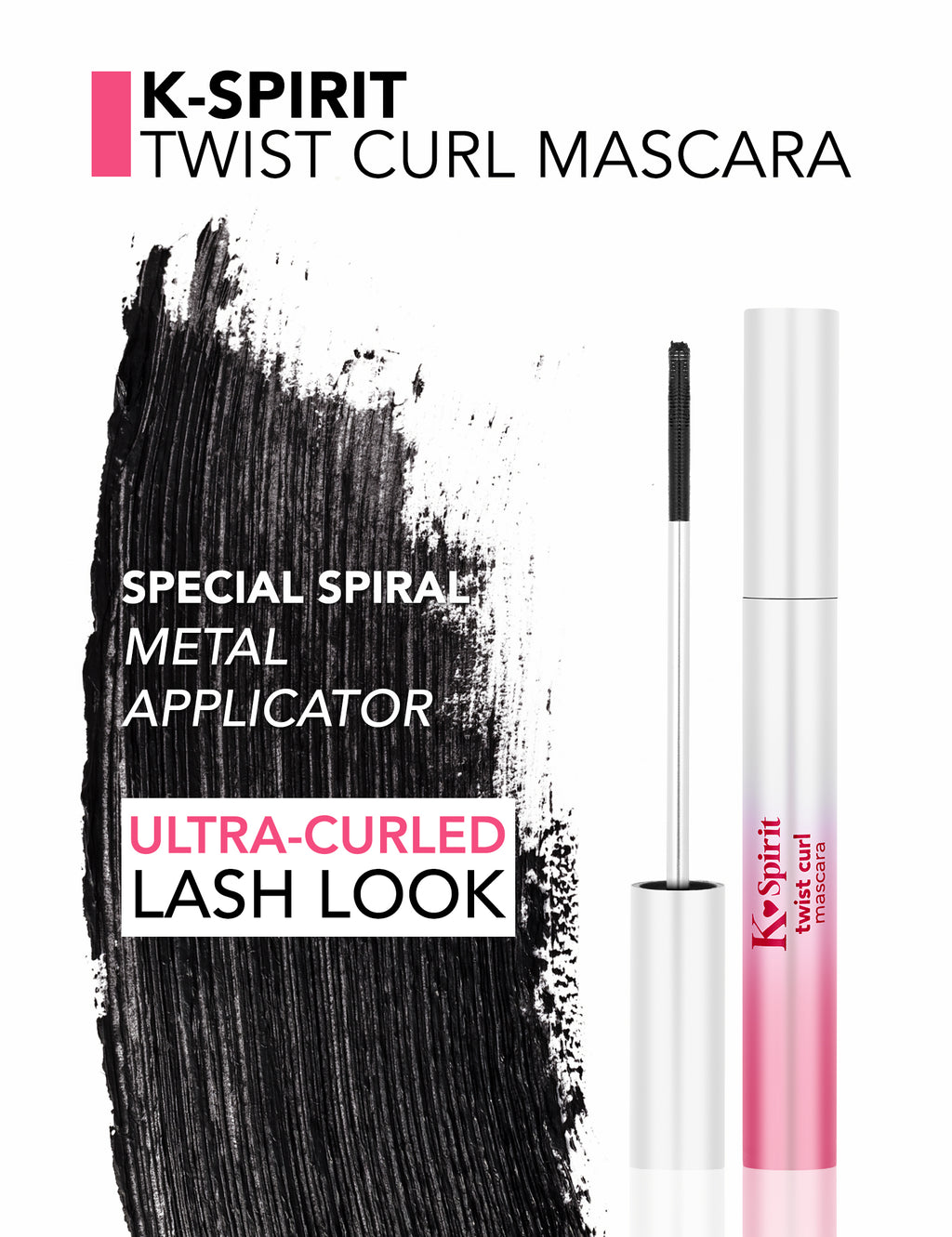 Flormar K-Spirit Twist Curl Mascara