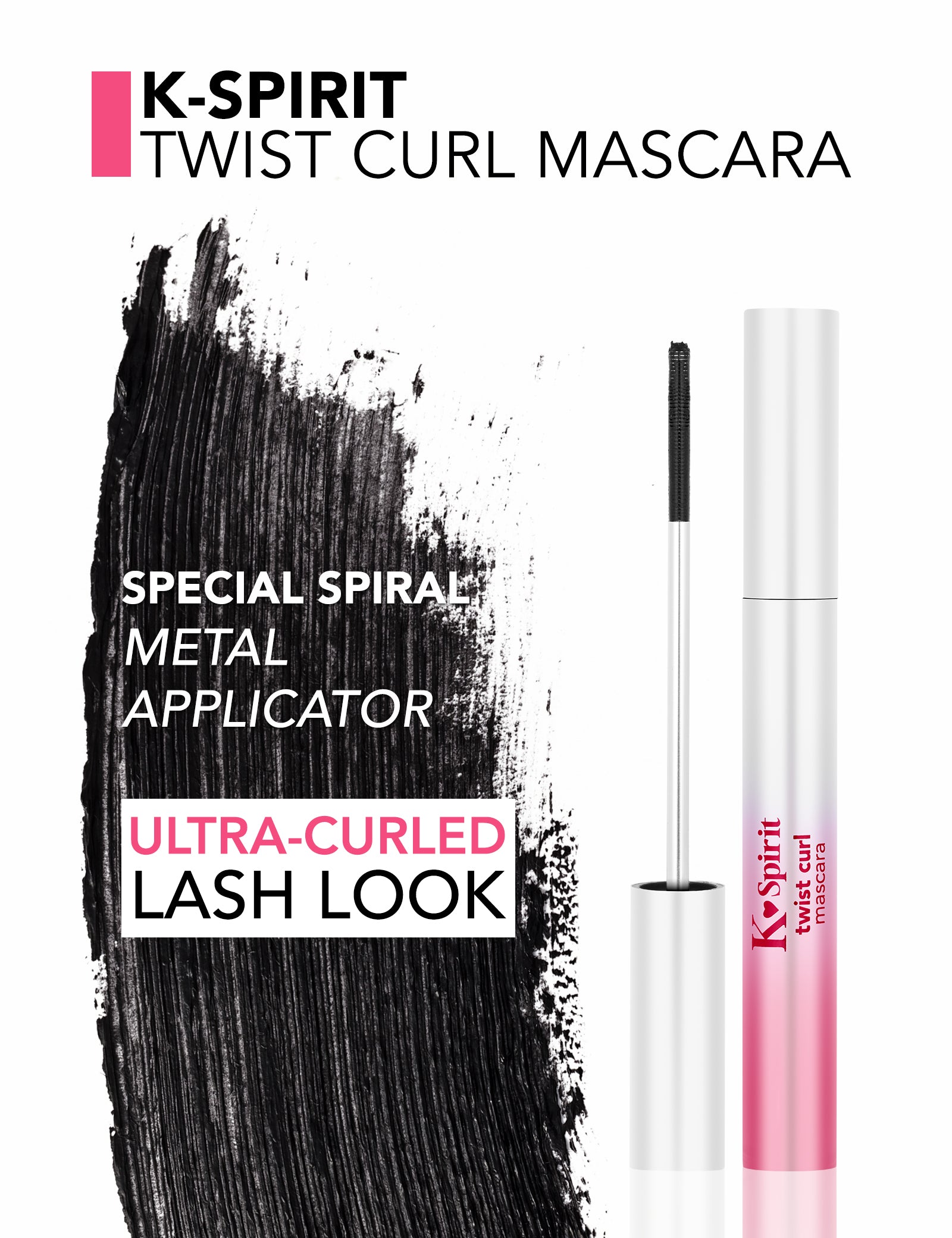 Flormar K-Spirit Twist Curl Mascara