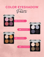 Flormar Color Eyeshadow Palette - SWISS CHOCOLATE
