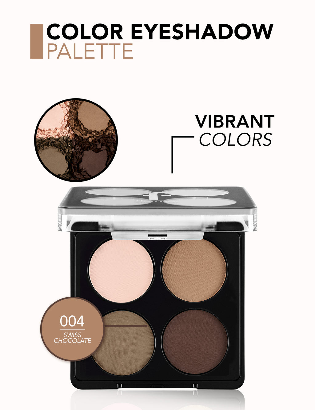 Flormar Color Eyeshadow Palette - SWISS CHOCOLATE
