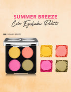 Flormar Color Eyeshadow Palette - SUMMER BREEZE