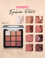 Flormar Color Eyeshadow Palette - 003 Sunset