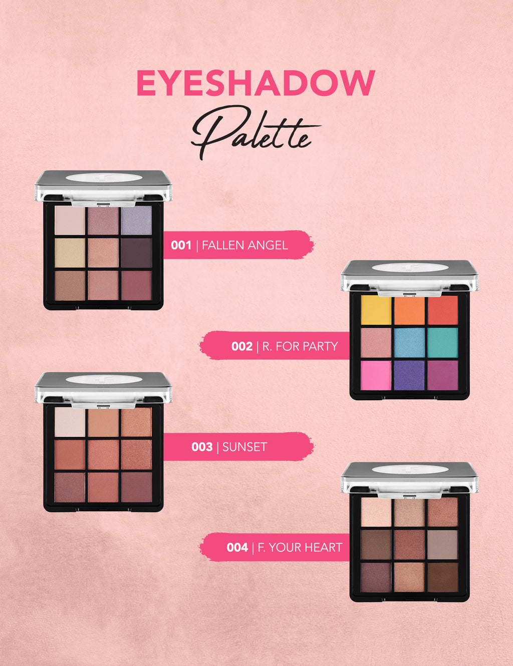Flormar Color Eyeshadow Palette