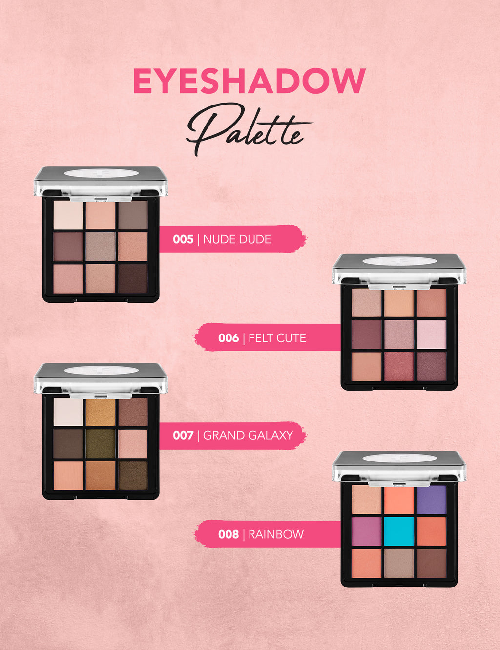 Flormar Color Eyeshadow Palette