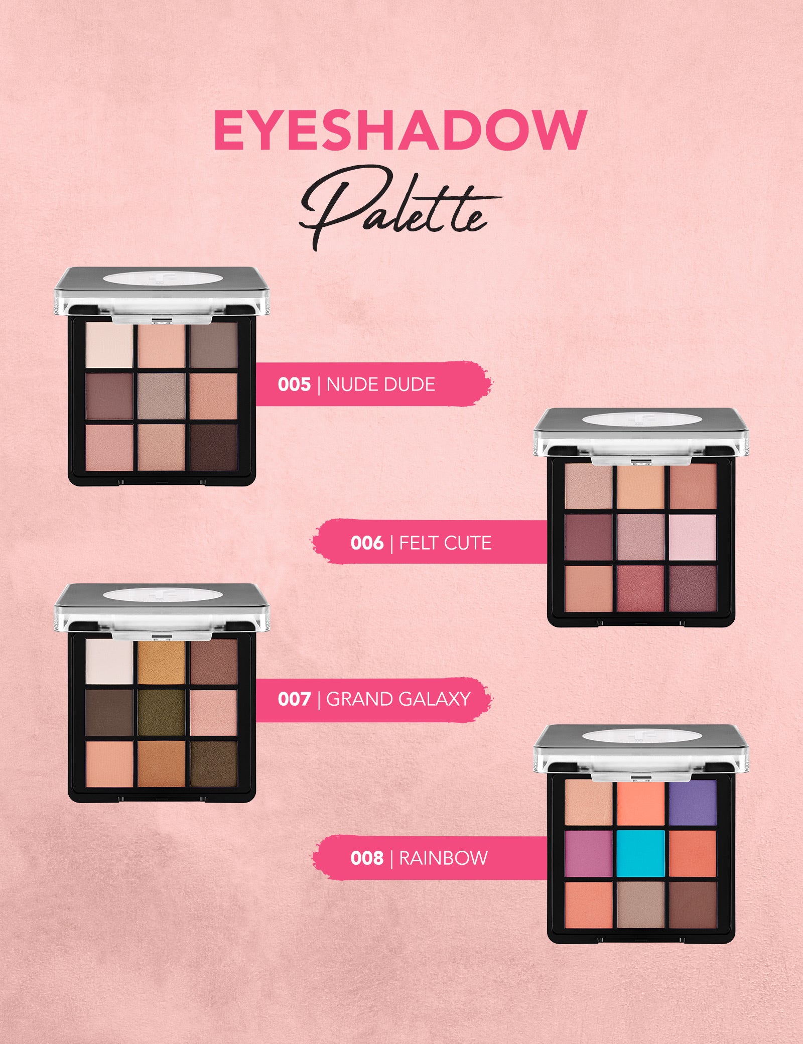 Flormar Color Eyeshadow Palette