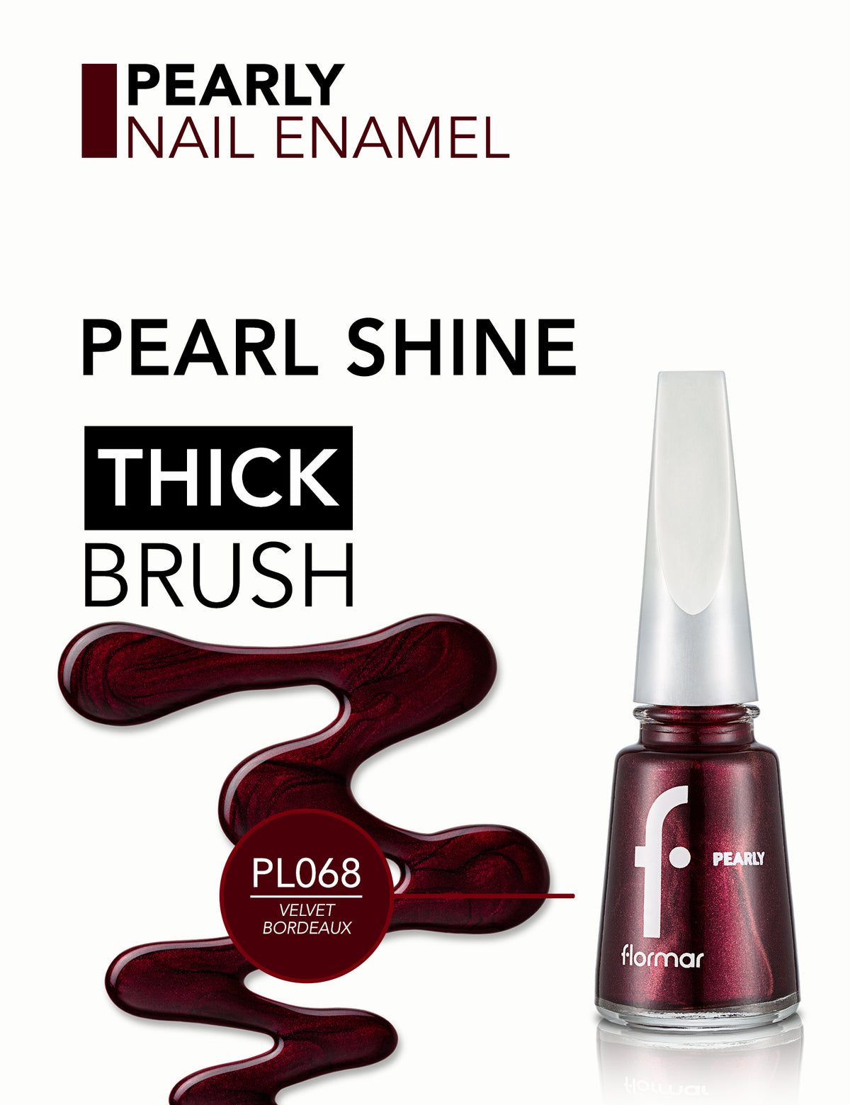 PEARLY PNE R2-068 VELVET BORDEAUX - Velvet Bordeaux
