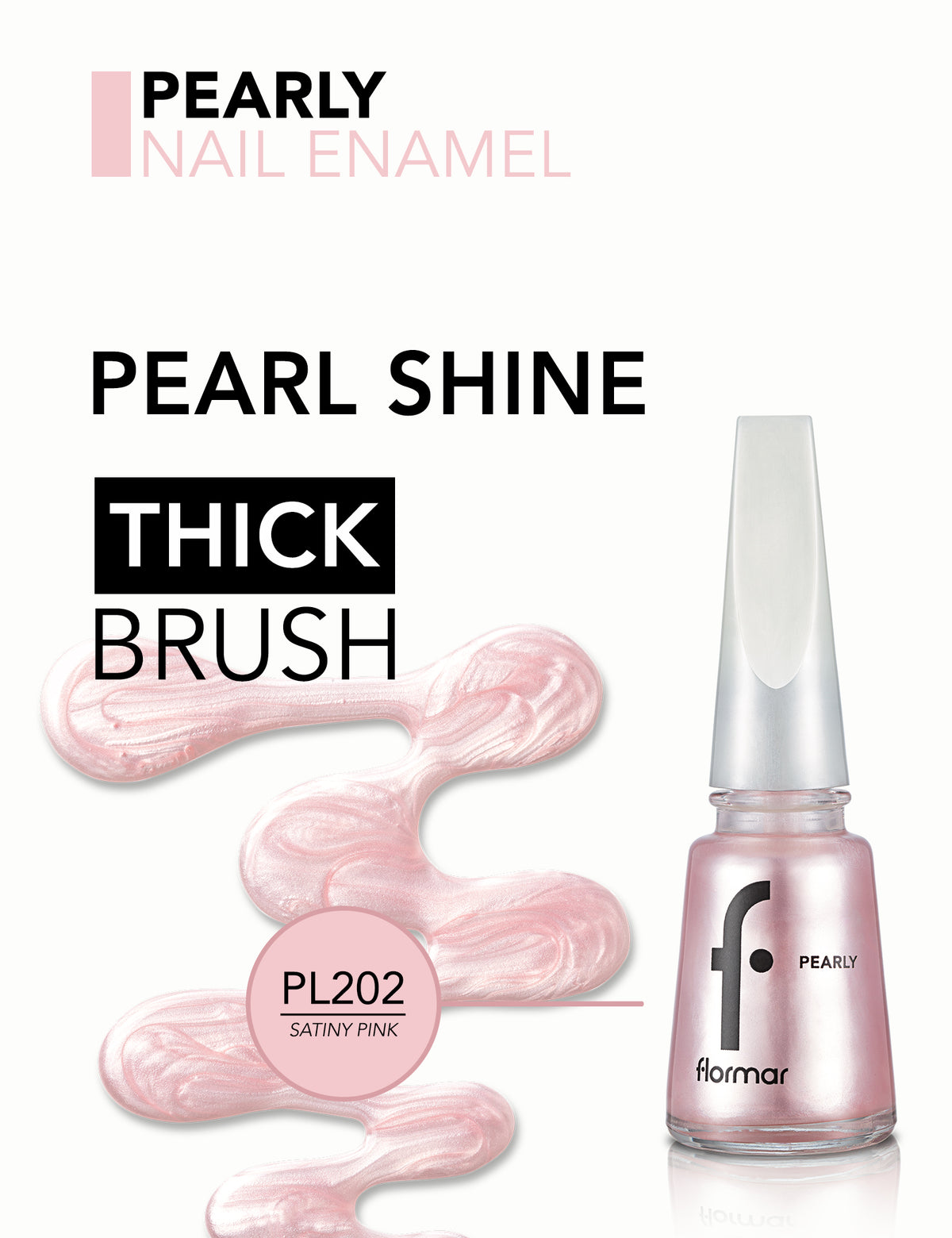 PEARLY PNE R2-068 VELVET BORDEAUX - Satiny Pink