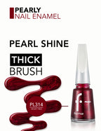 PEARLY PNE R2-068 VELVET BORDEAUX - Velvet Red