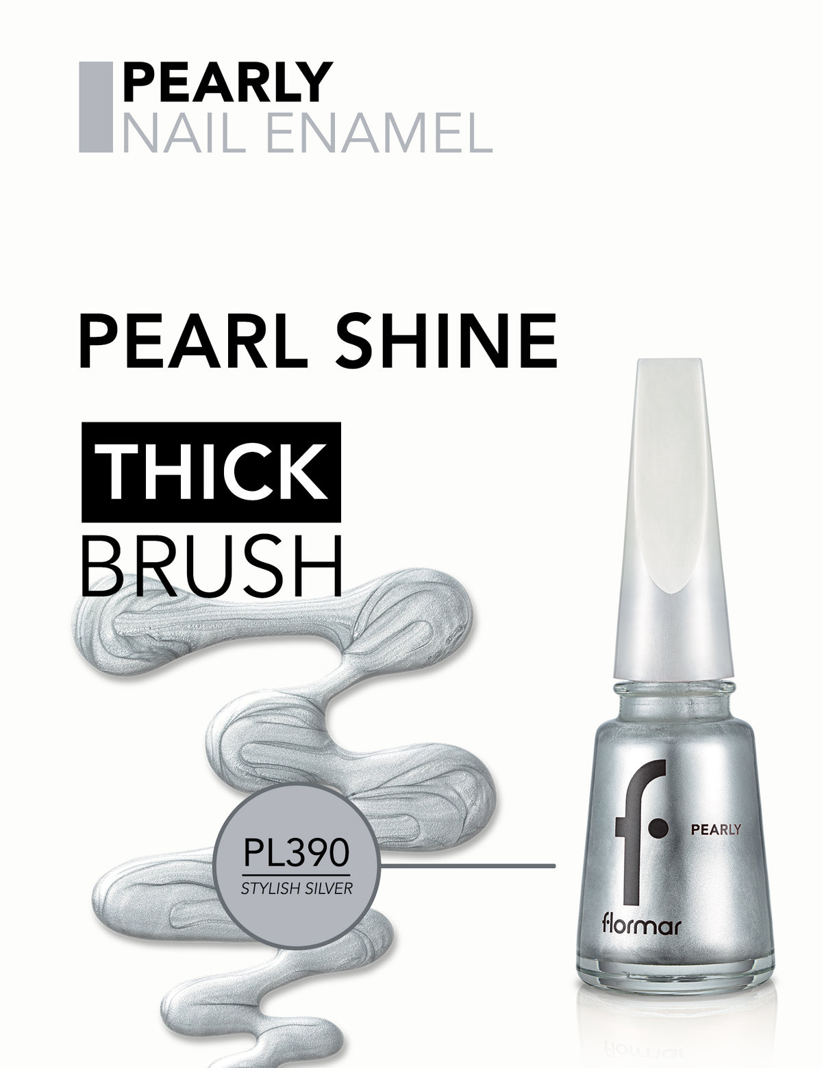 PEARLY PNE R2-068 VELVET BORDEAUX - Stylish Silver