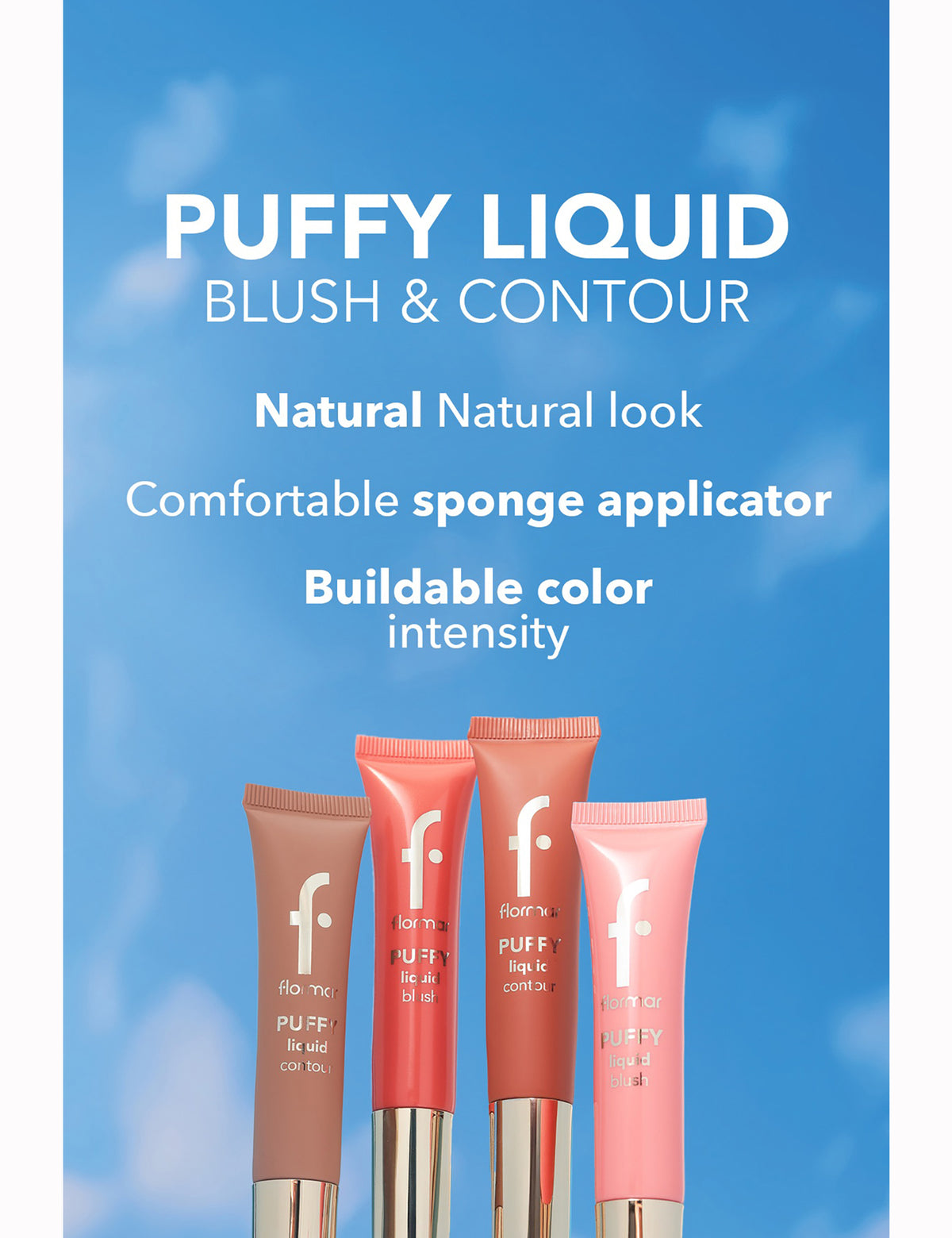 Flormar Puffy Liquid Blush - Passion
