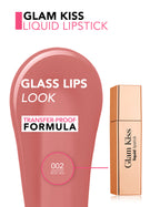 Flormar Glam Kiss Liquid Lipstick - Rosy Veil