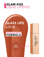 Flormar Glam Kiss Liquid Lipstick - Spiced Toffee