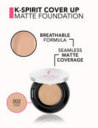 Flormar K-Spirit Cover Up Matte Cushion Foundation - 2 Cream