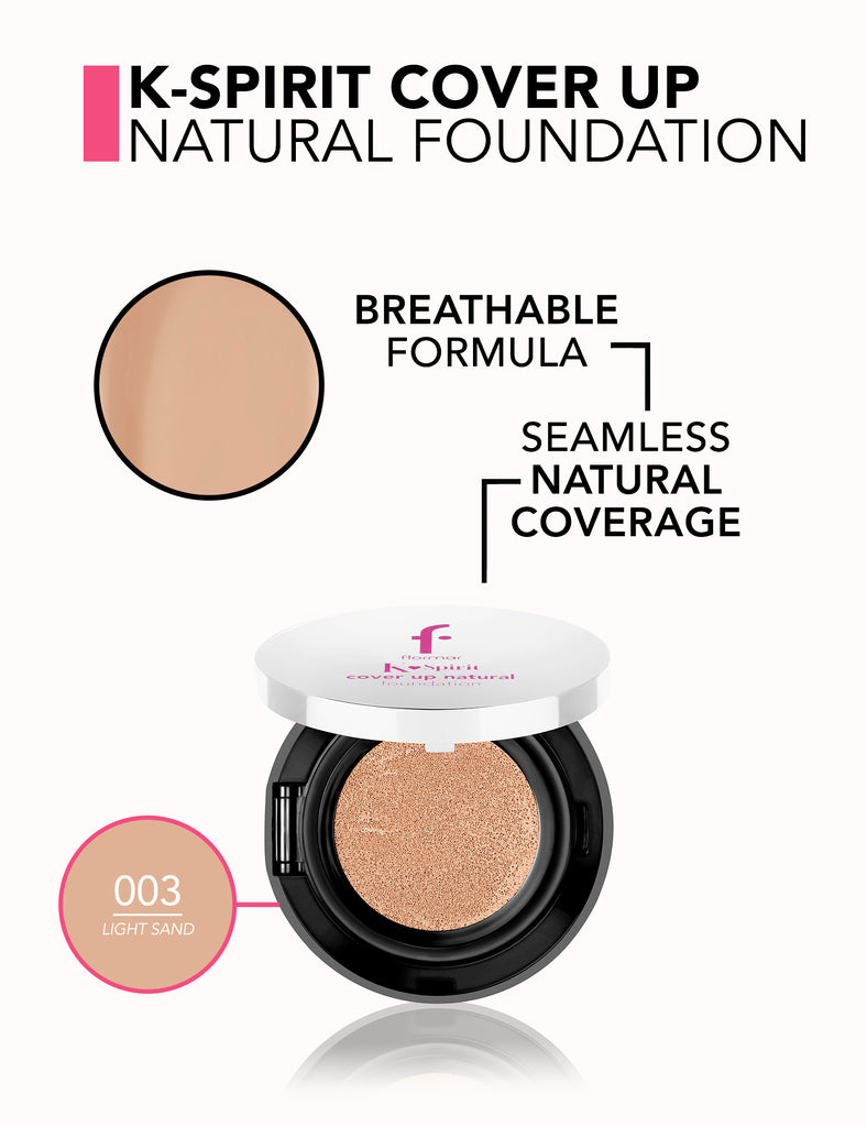 Flormar K-Spirit Cover Up Natural Cushion Foundation