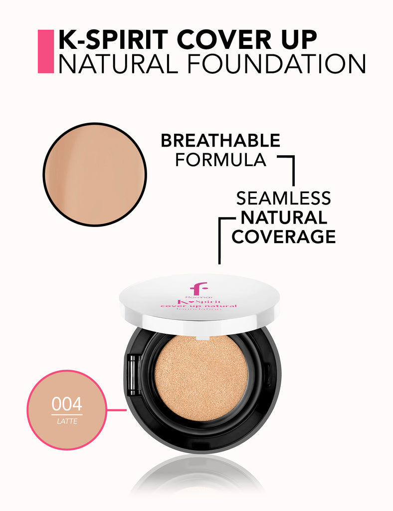 Flormar K-Spirit Cover Up Natural Cushion Foundation