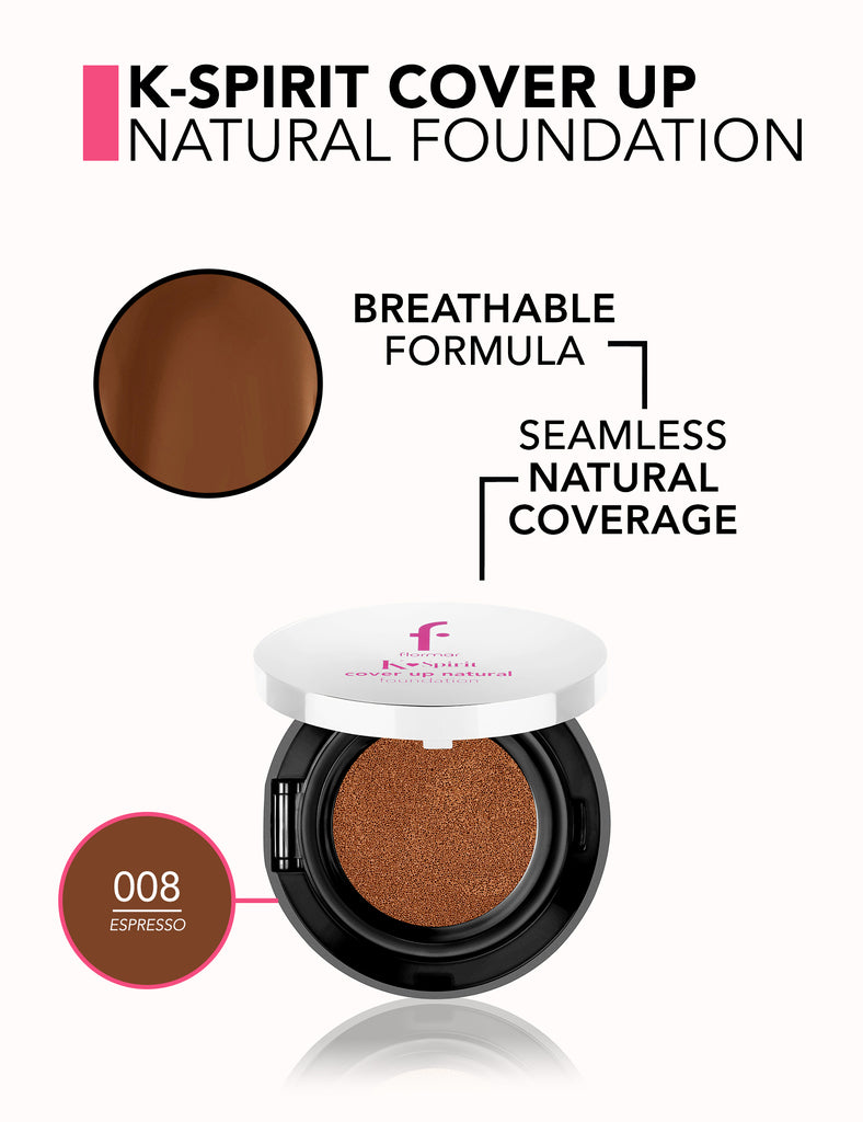 Flormar K-Spirit Cover Up Natural Cushion Foundation