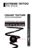 Flormar Extreme Tattoo Eye Stick - Onyx