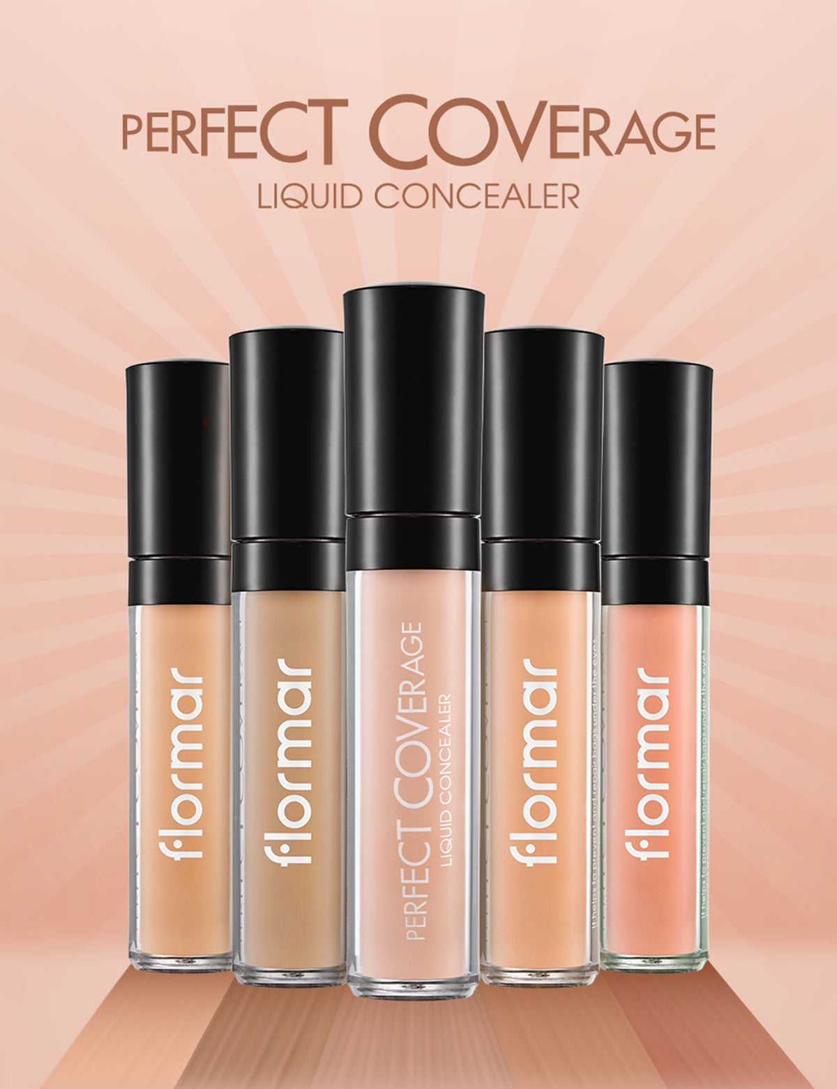 Flormar Perfect Coverage Liquid Concealer - Ivory